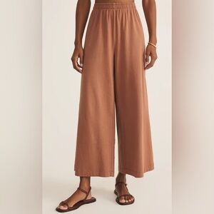 Z Supply Brown Wide-Leg Pants
